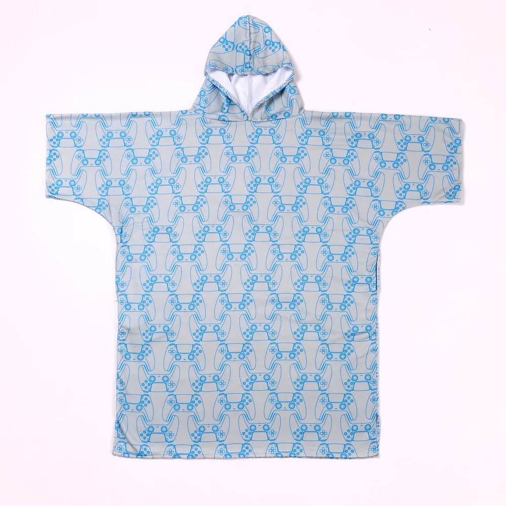 DRYMEE Playstation Classic Wearable Hooded Towel - Medium Image 1