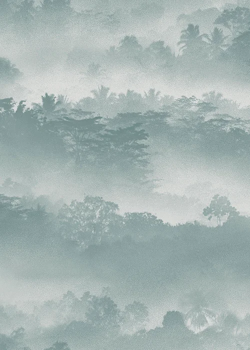 Muriva Tropical Landscape Wallpaper - One Size Image 1