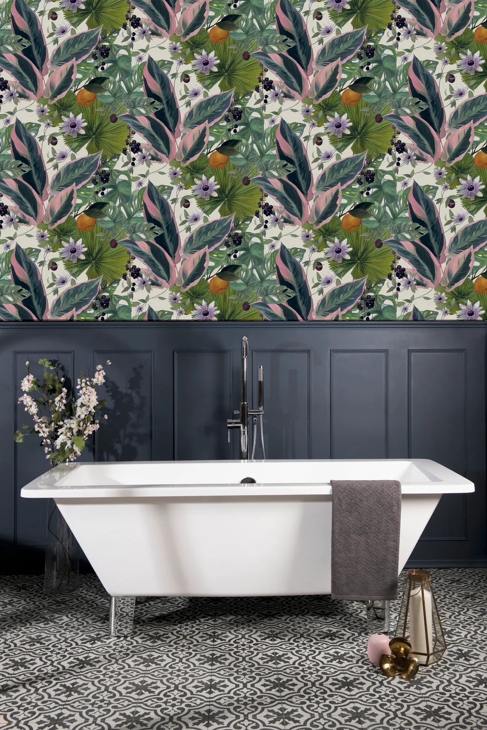 Arthouse Passion Flower Wallpaper - One Size Image 4