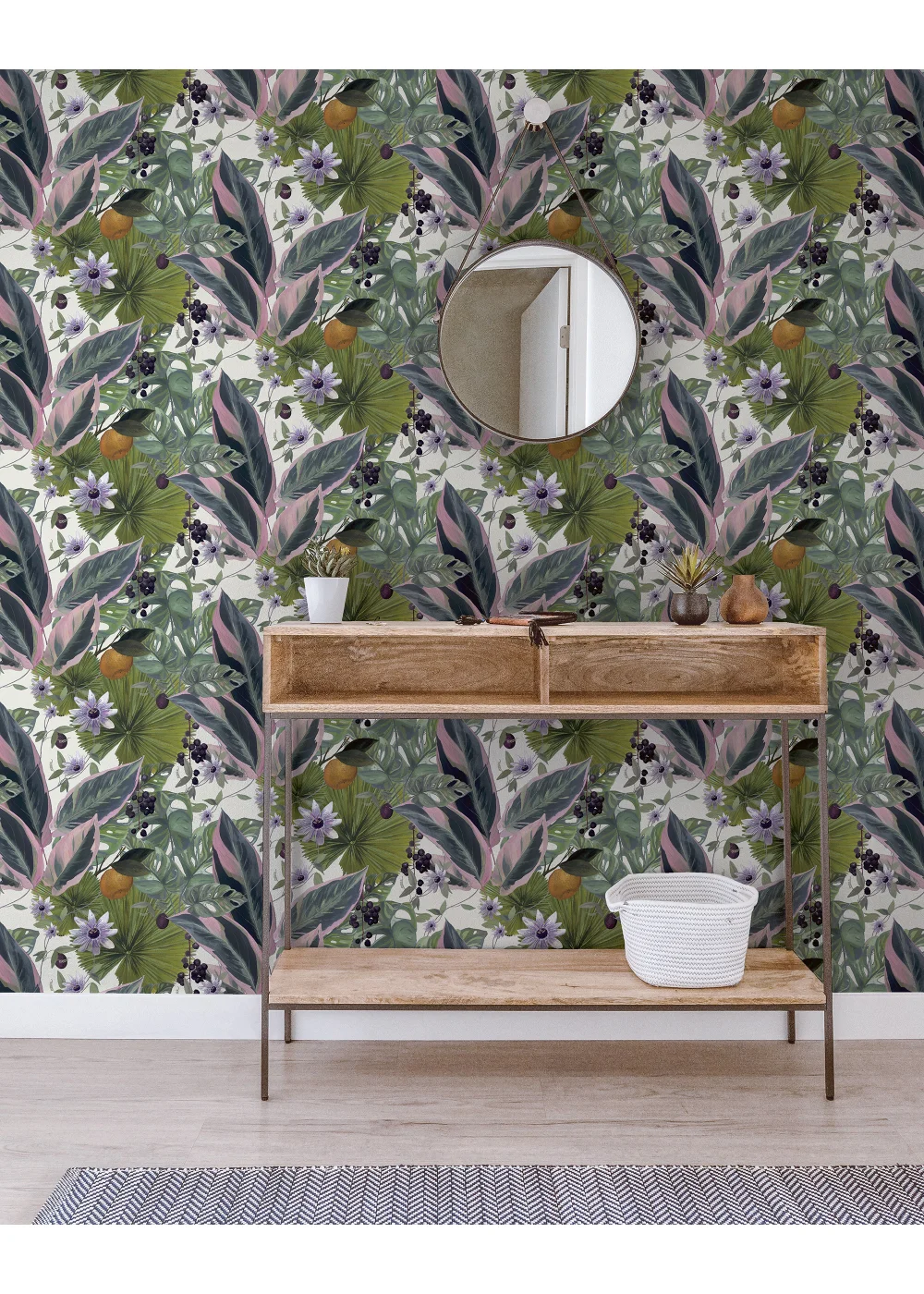 Arthouse Passion Flower Wallpaper - One Size Image 3