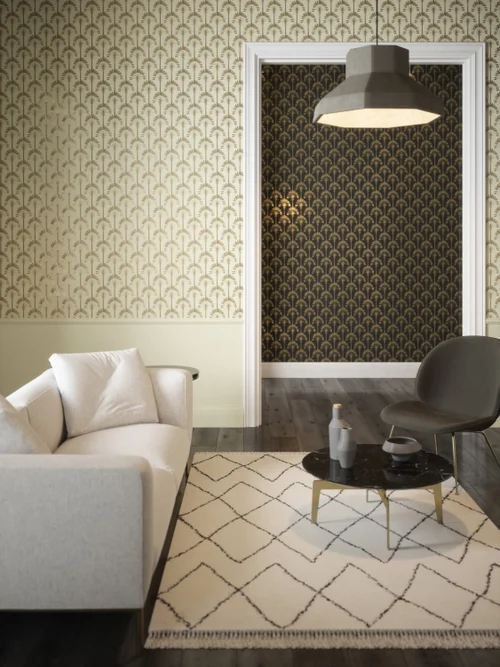 Arthouse Palm Palace Wallpaper - One Size Image 4