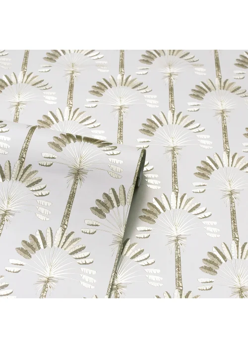 Arthouse Palm Palace Wallpaper - One Size Image 5