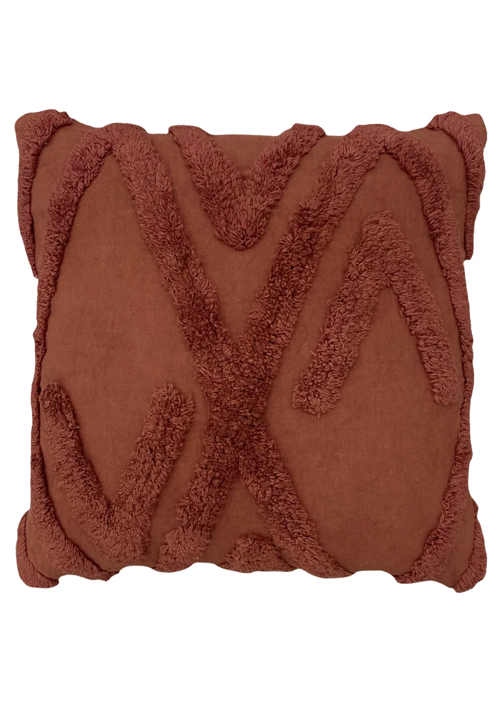 furn. Kamjo Cotton Tuft (50cm x 50cm x 8cm) - One Size Image 1