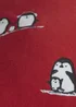 Fusion Christmas Snowy Penguins Duvet Cover - Single Image 2
