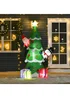 HOMCOM Christmas Tree Inflatable (7ft) - No Size Image 2