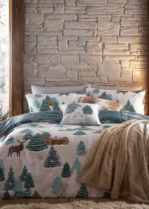 furn. Arcticus Artic Animal Duvet Cover Set - Single Image 1