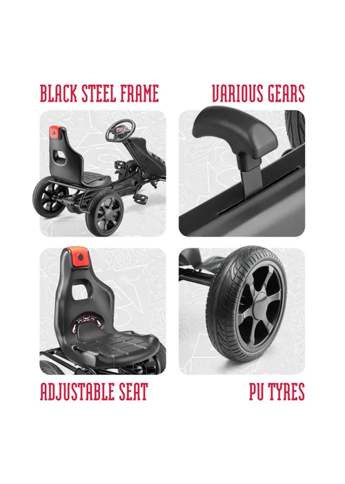 Xootz Venom Go Kart - No Size Image 5