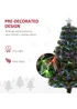 HOMCOM 1.2m Pre-Lit Colorful Artificial Tree Light - 120cm Image 5
