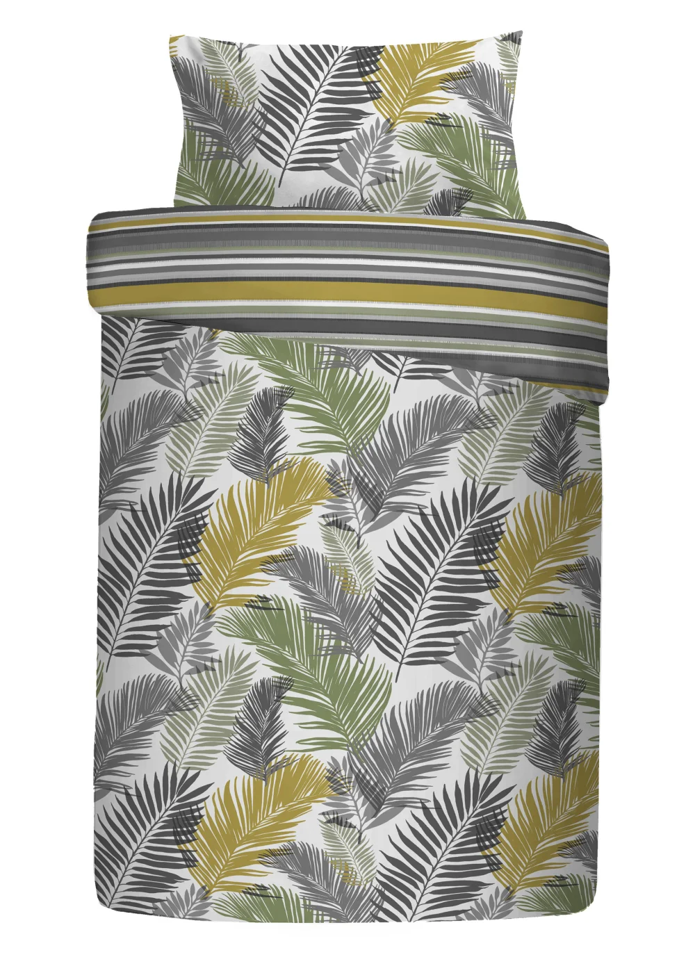 Fusion Tropical Yellow Duvet Cover Set - Single Image 5