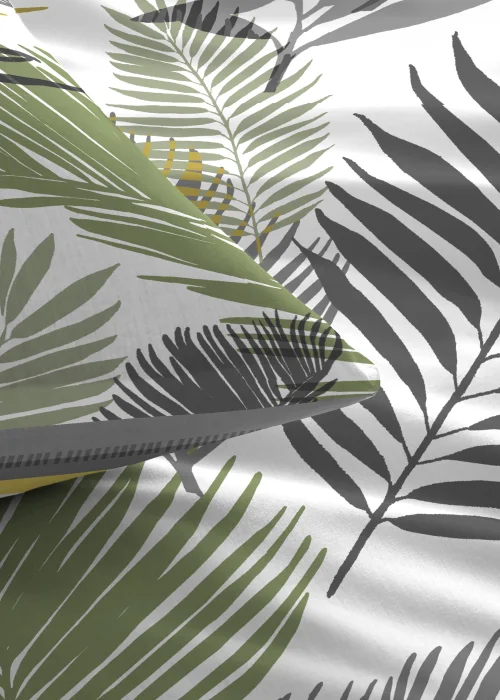 Fusion Tropical Yellow Duvet Cover Set - Single Image 2