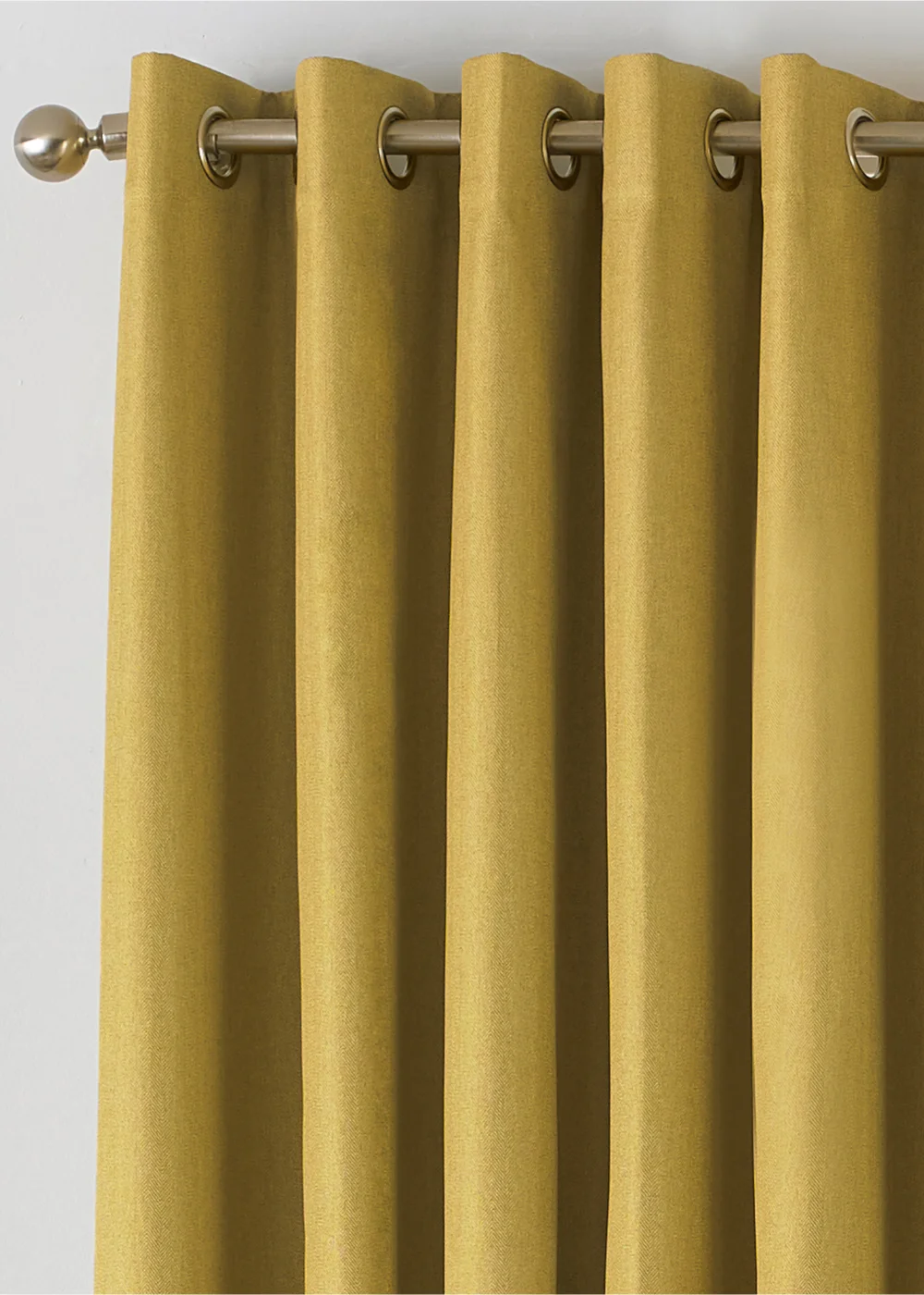 furn. Moon Premium Thermal Blackout Ringtop Eyelet Curtains (168cm x 183cm) - 46X X 72D (116x183cm) Image 2