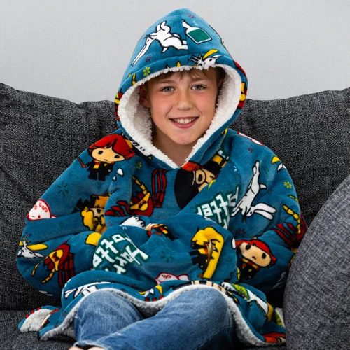 Harry Potter Wearable Hooded Snuggle Fleece & Cushion Cover - Medium Image 2