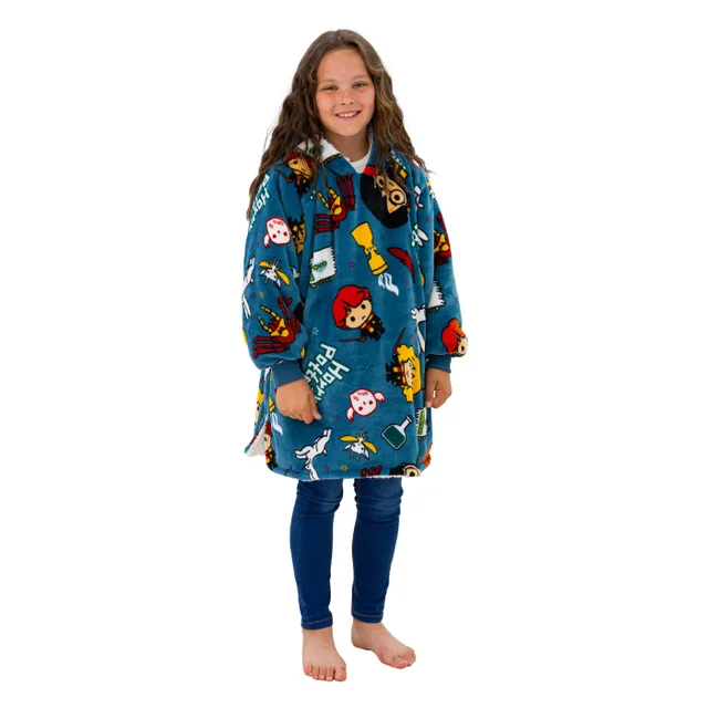Harry Potter Wearable Hooded Snuggle Fleece & Cushion Cover
