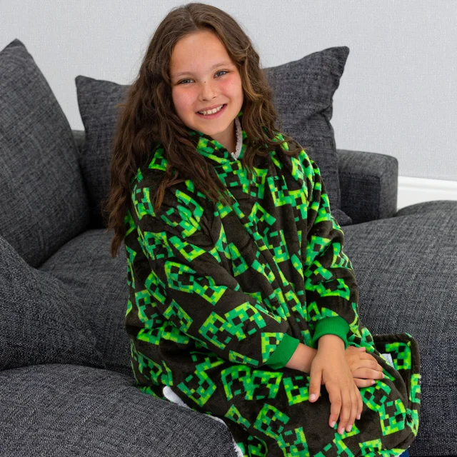 HUGZEE Minecraft Face Snuggle Hoodie