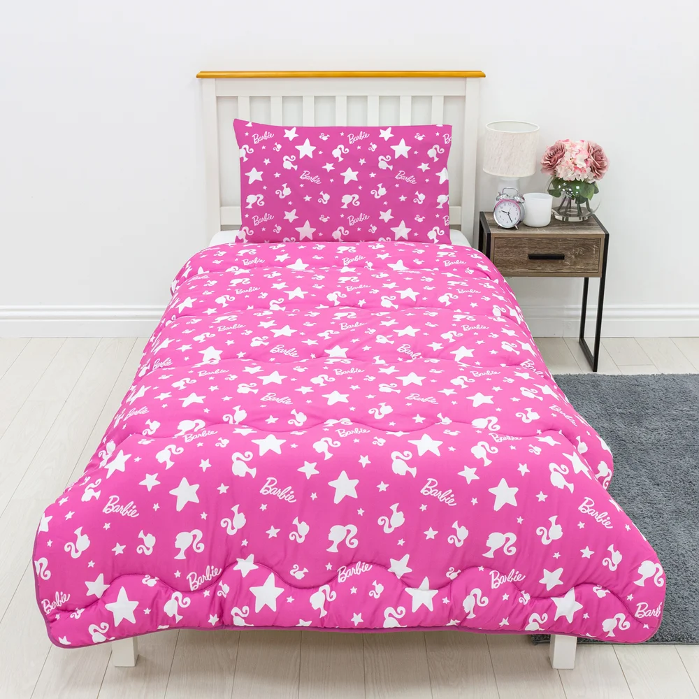 Rest Easy Sleep Better Barbie Stars Coverless Duvet - Single Image 1