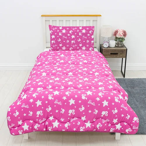 Rest Easy Sleep Better Barbie Stars Coverless Duvet - Single Image 1