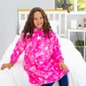 HUGZEE Barbie Stars Wearable Hooded Fleece - Medium Image 1