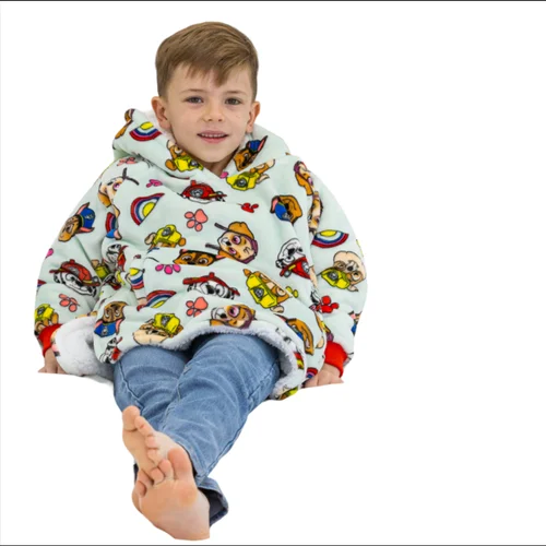 HUGZEE Paw Patrol Pupster Wearable Hooded Fleece - Small Image 2