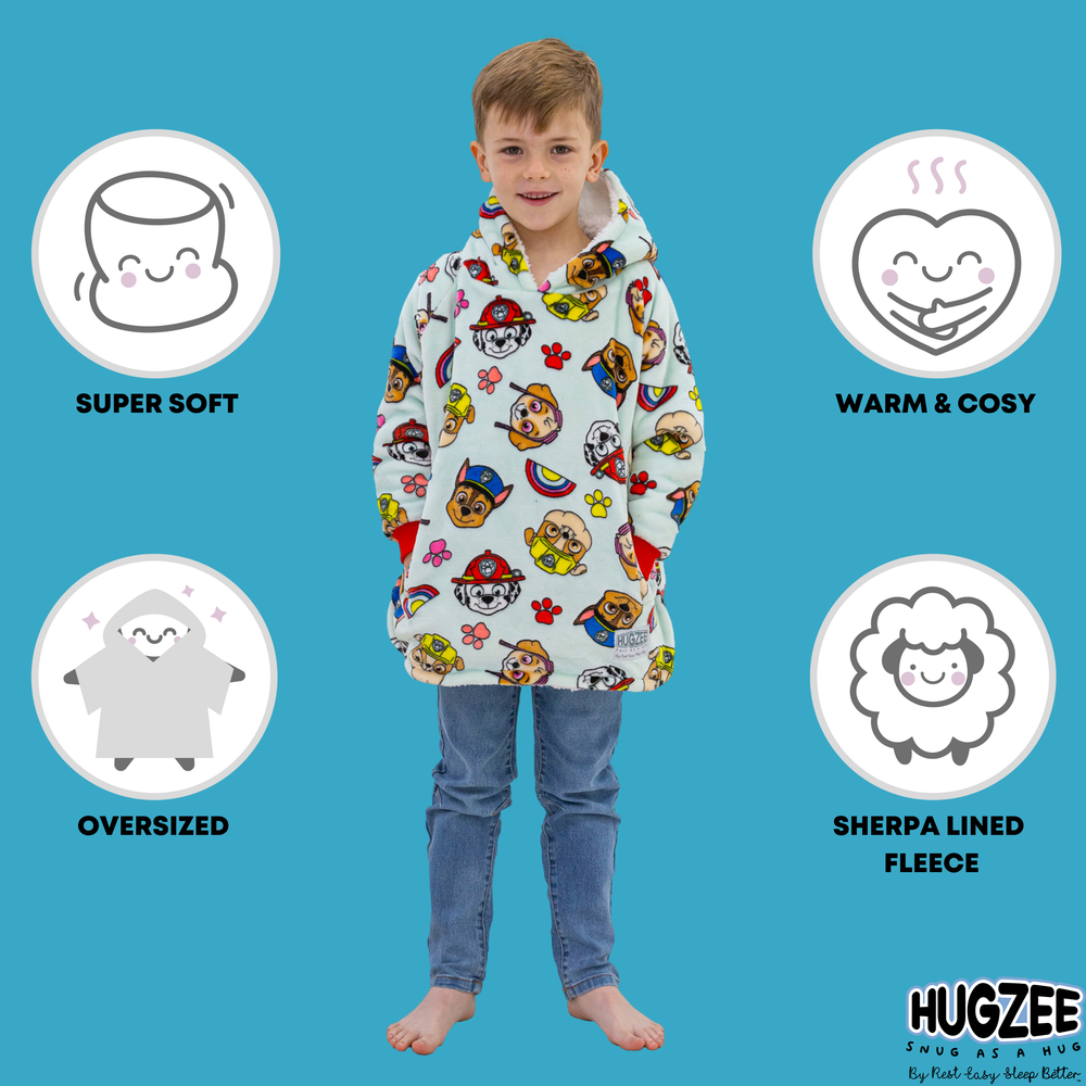 HUGZEE Paw Patrol Pupster Wearable Hooded Fleece - Small Image 3