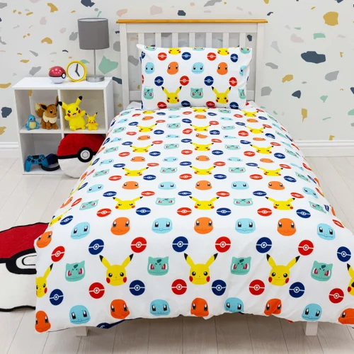 Pokemon Badges Duvet Cover - Single Image 3