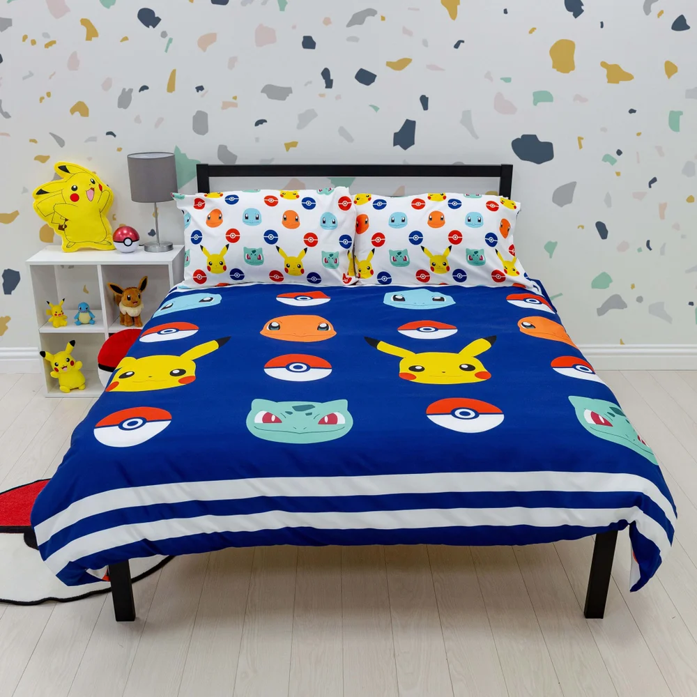 Pokemon Badges Duvet Cover - Single Image 4