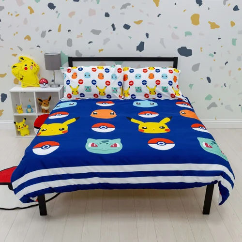 Pokemon Badges Duvet Cover - Single Image 4