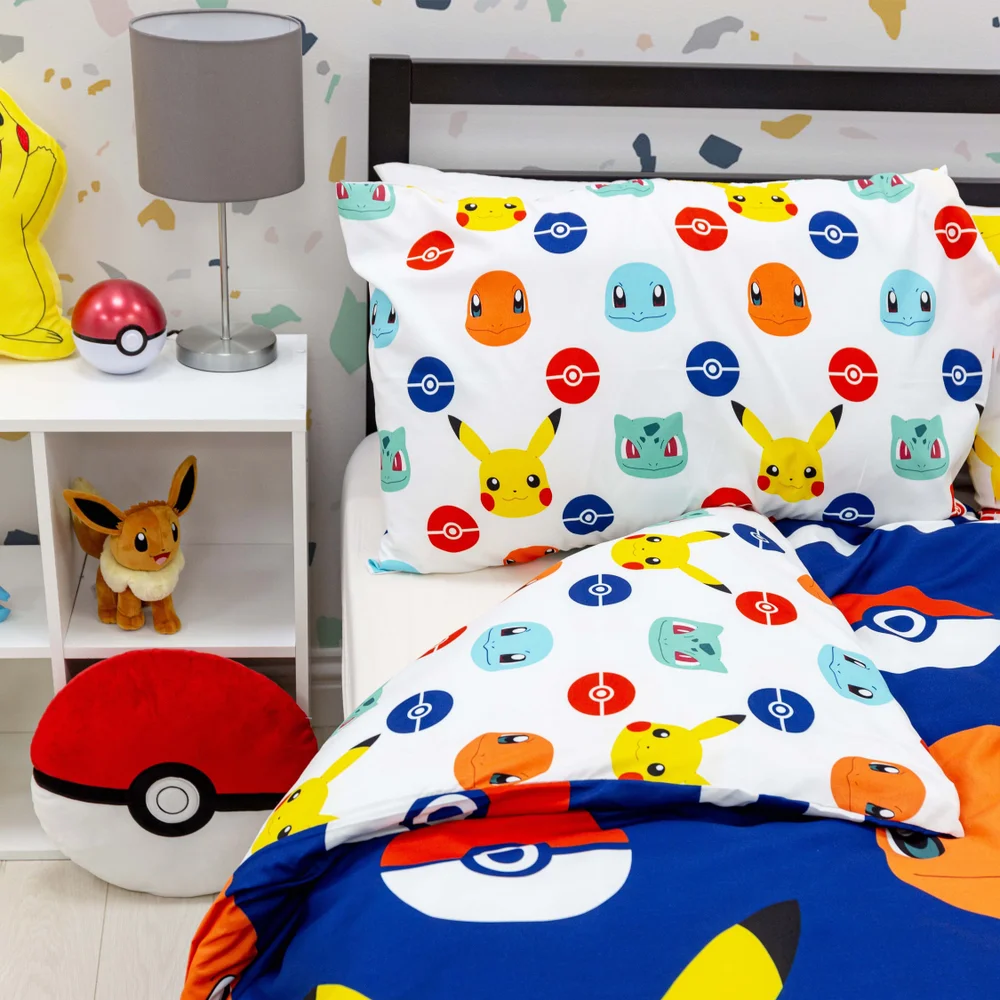 Pokemon Badges Duvet Cover - Single Image 5