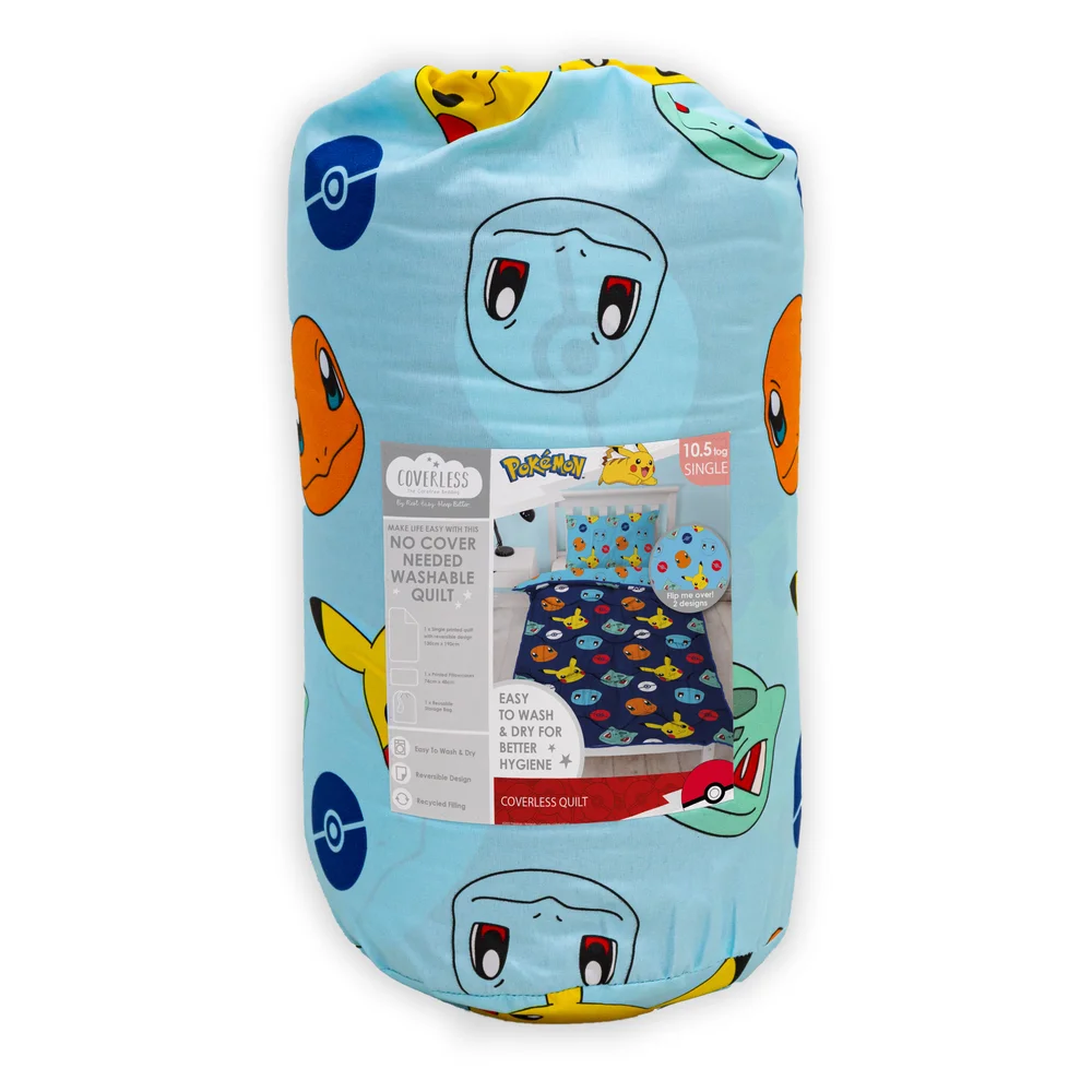 Pokemon Coverless Quilt (10.5 Tog) - Single Image 4