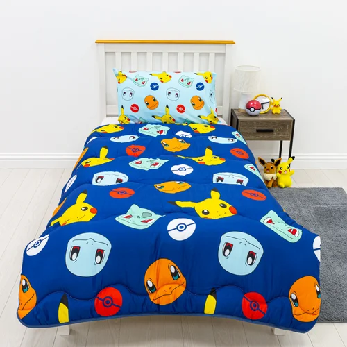 Pokemon Coverless Quilt (10.5 Tog) - Single Image 1