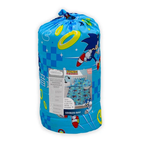 Rest Easy Sleep Better Sonic Geo Coverless Duvet Cover - Single Image 4