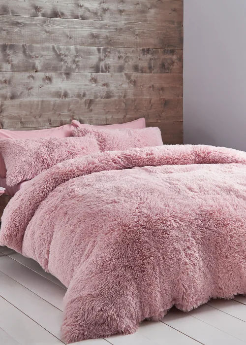 Catherine Lansfield Cuddly Duvet Cover - Double Image 1