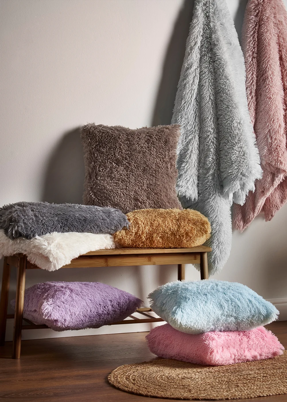 Catherine Lansfield Cuddly Deep Pile Blanket Throw (150x200cm) - One Size Image 4