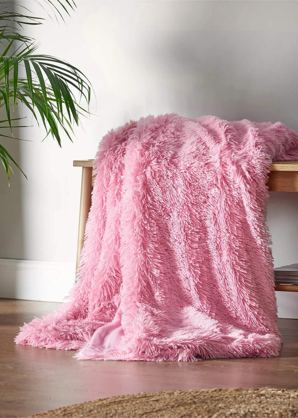 Catherine Lansfield Cuddly Deep Pile Blanket Throw (150x200cm) - One Size Image 1