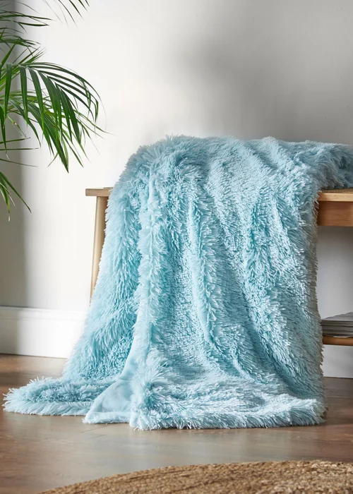 Catherine Lansfield Cuddly Deep Pile Blanket Throw (150x200cm) - One Size Image 1