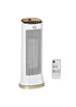 HOMCOM Oscillating Tabletop Ceramic Space Heater (52.5cm x 20.5cm x 15.5cm) - No Size Image 1