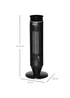 HOMCOM Tower Heater (52.5cm x 20cm x 20cm) - No Size Image 3