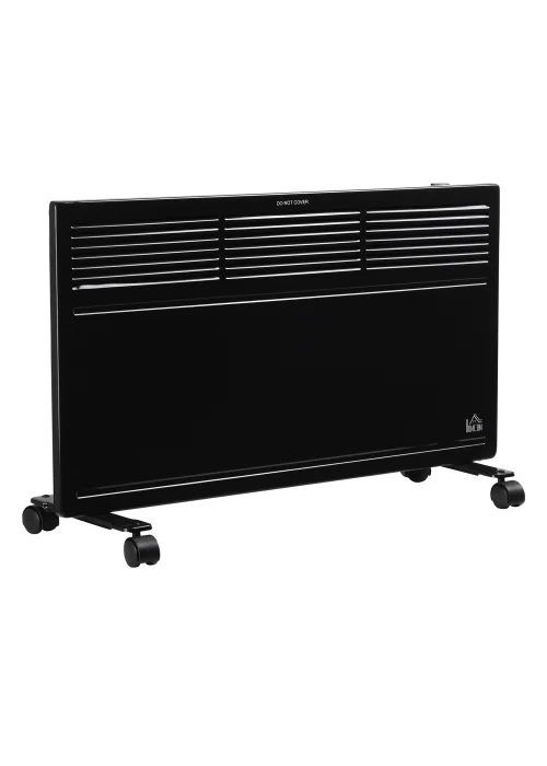 HOMCOM Convector Radiator Heater (45.5cm x 74cm x 23cm) - One Size Image 1