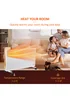 HOMCOM Convector Radiator Heater (45.5cm x 74cm x 23cm) - No Size Image 4
