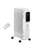HOMCOM Oil Filled Nine Fin Portable Radiator (42.5cm x 24cm x 63cm) - One Size Image 1