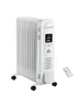 HOMCOM 2500W Oil Filled Portable Radiator Heater (64cm x 53cm x 24cm) - One Size Image 1
