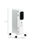 HOMCOM Oil Filled Radiator Heater (34.5cm x 24cm x 63cm) - One Size Image 3