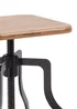 LPD Furniture Shoreditch Bar Stool Black (606x400x410mm) - One Size Image 2