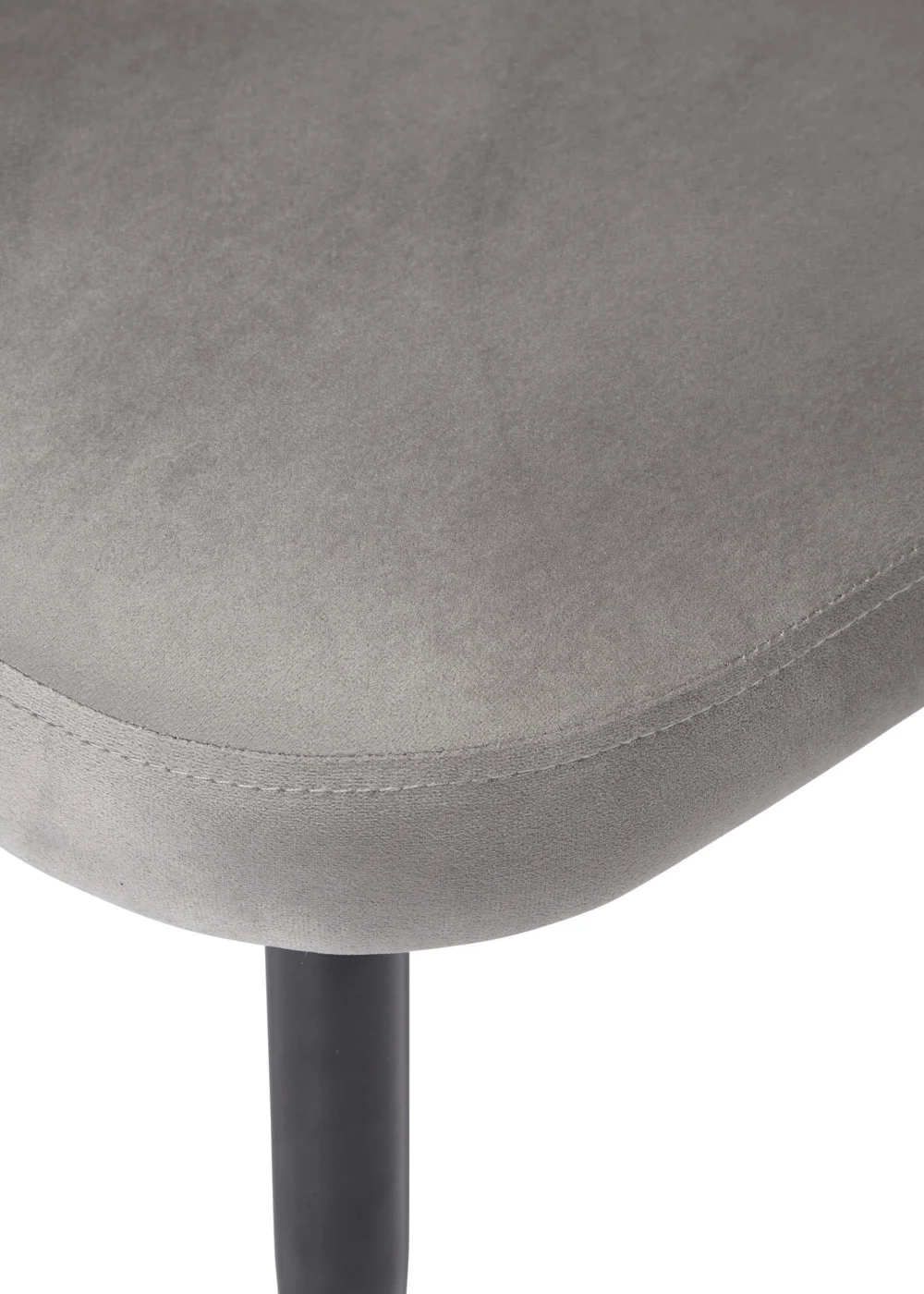 LPD Furniture Zara Dining Bench Grey (810x615x1210mm) - One Size | Matalan
