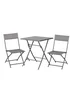 Outsunny 3 Pieces Outdoor Rattan Bistro Set PE - No Size Image 2
