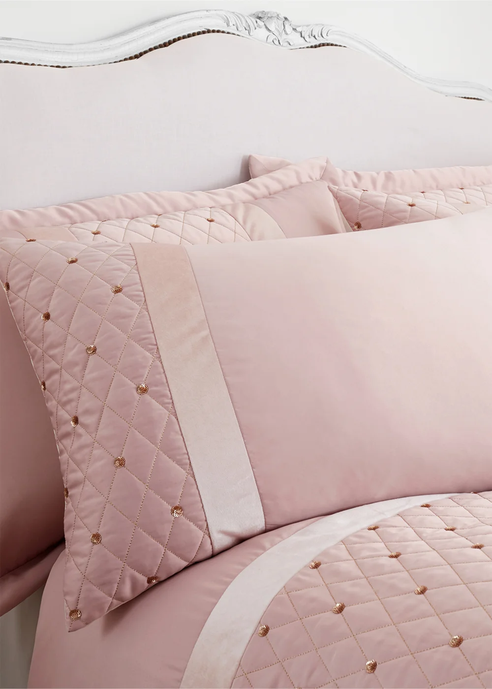 Catherine Lansfield Sequin Cluster Duvet Cover - Double Image 2