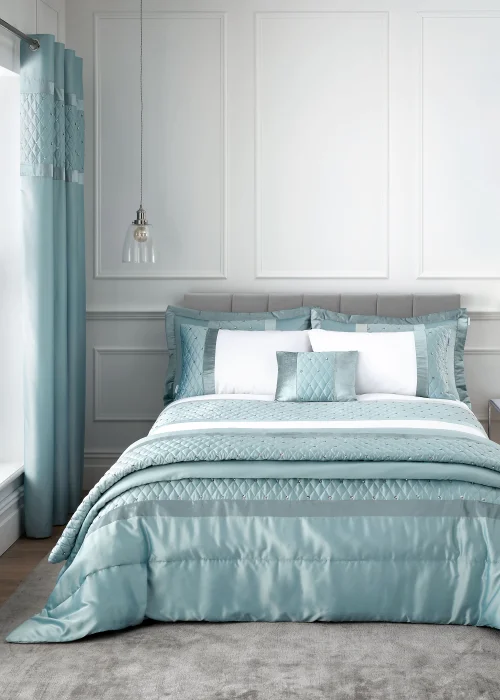 Catherine Lansfield Sequin Cluster Duvet Cover - Double Image 1