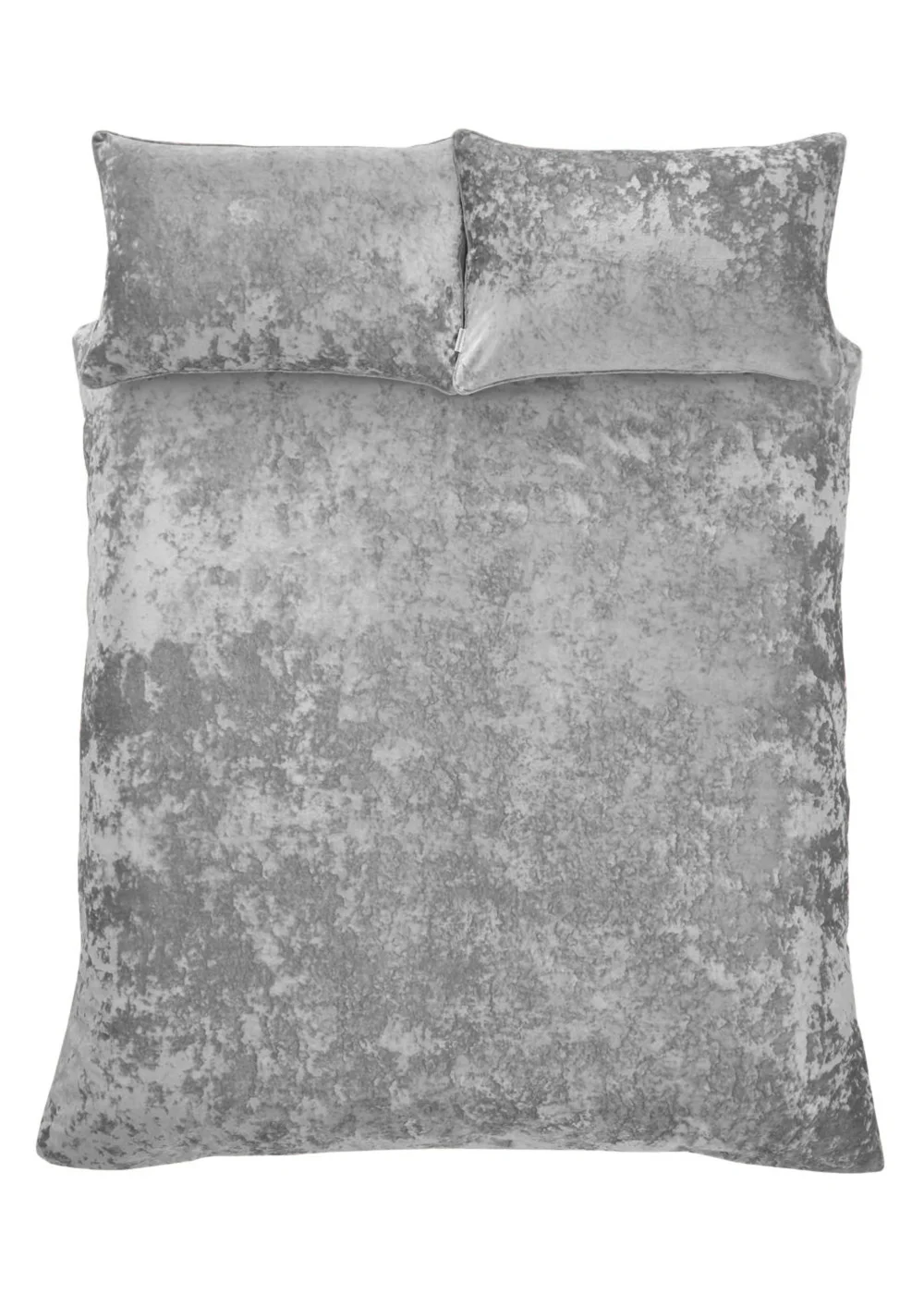 Catherine Lansfield Crushed Velvet Duvet Cover Set - Double Image 5