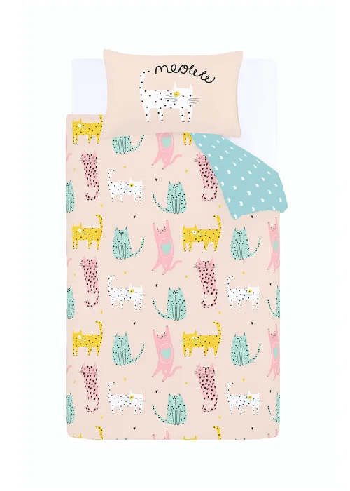 Catherine Lansfield Cute Cats Duvet Cover - Junior Image 5