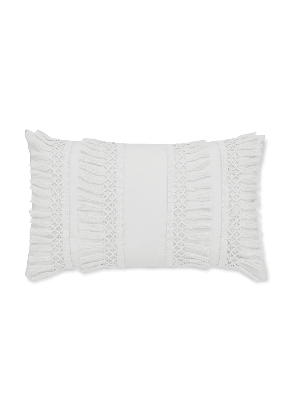 Pineapple Elephant Izmir Cotton Tassel Cushion (30x50cm) - One Size Image 2