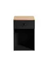 Lloyd Pascal Linwood One Drawer Bedside Table (48cm x 32cm x 31.5cm) - One Size Image 2